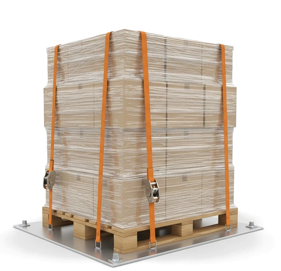 Mocowanie ladunku w transporcie drogowym