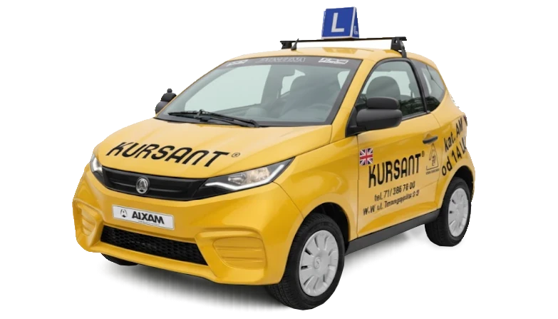 Driving licence in english