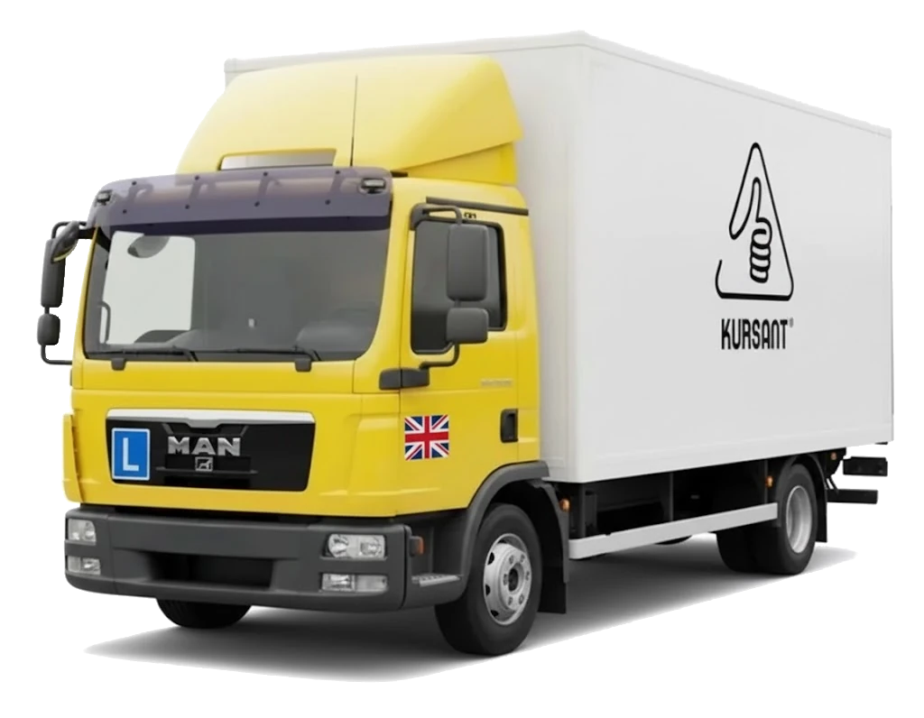 Driving licence C in english